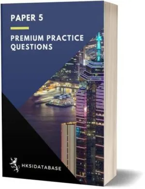 HKSI Paper 5 Regulation of Corporate Finance (60 Days)