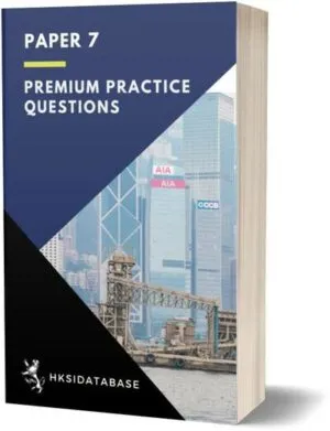 HKSI Paper 7 Chinese 卷七 金融市場 (60天)